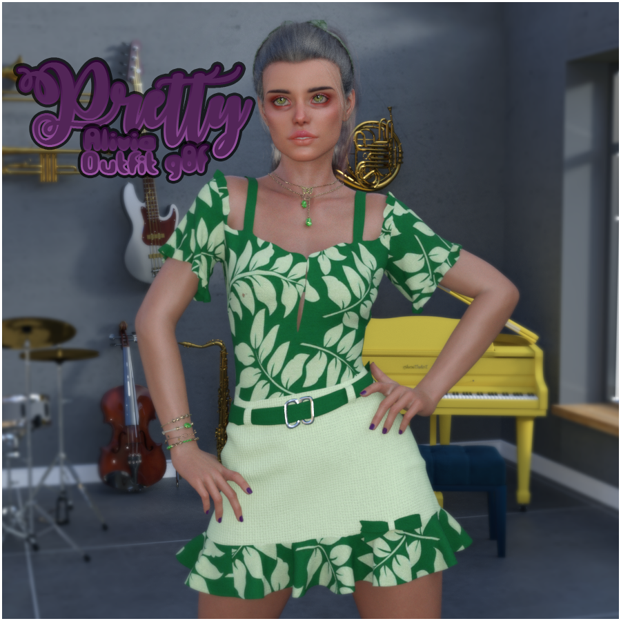 Pretty Alivia Outfit G8F by N/A