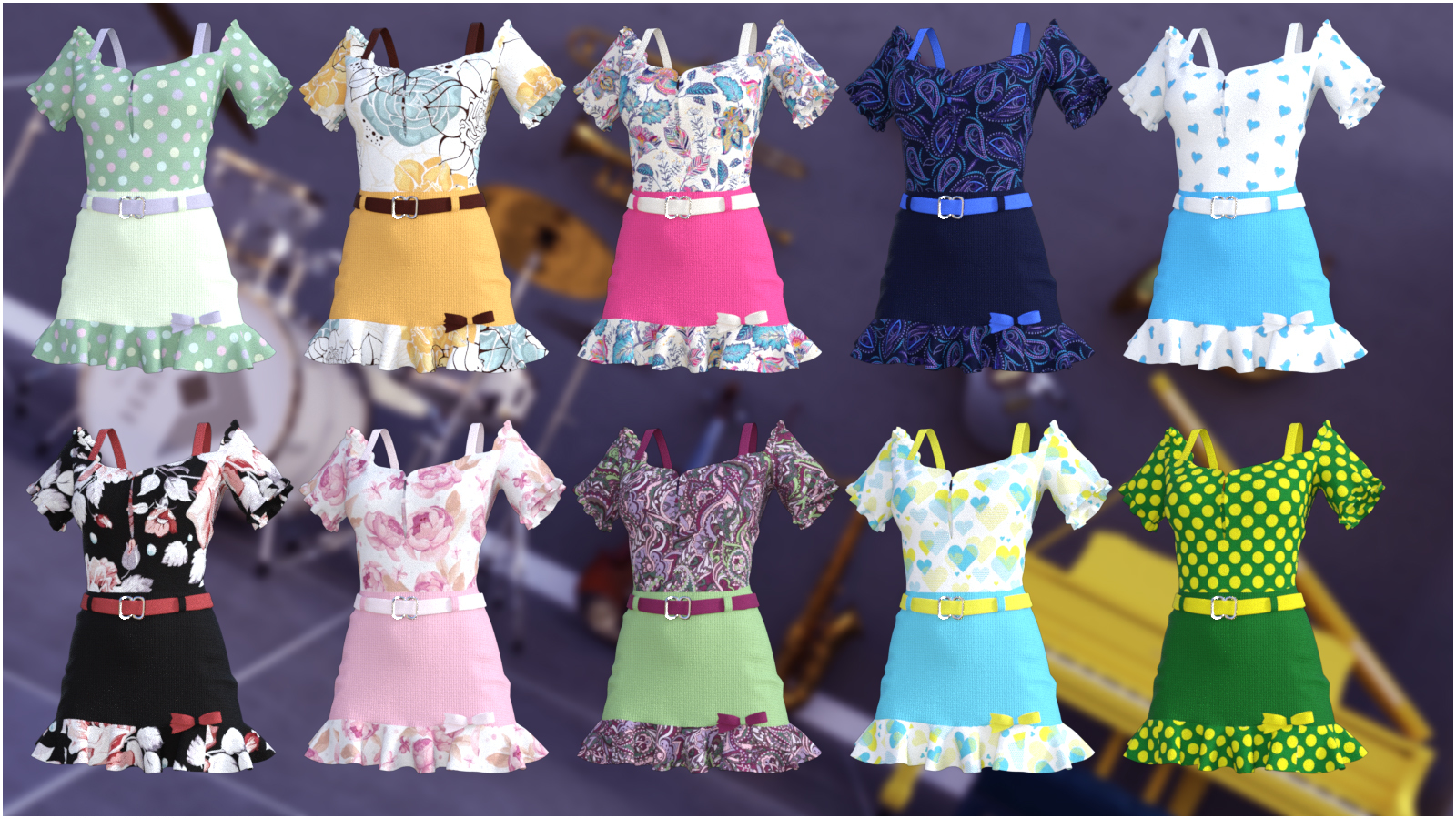 Pretty Alivia Outfit G8F by N/A
