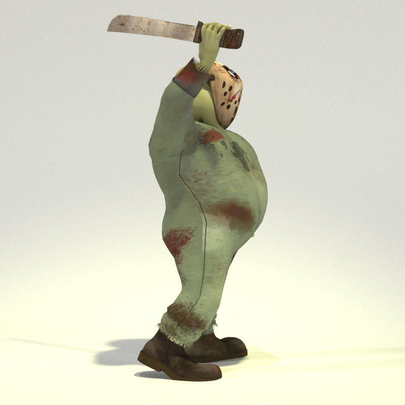 Hockey Mask Slasher 1983 for Chunk for Poser by N/A