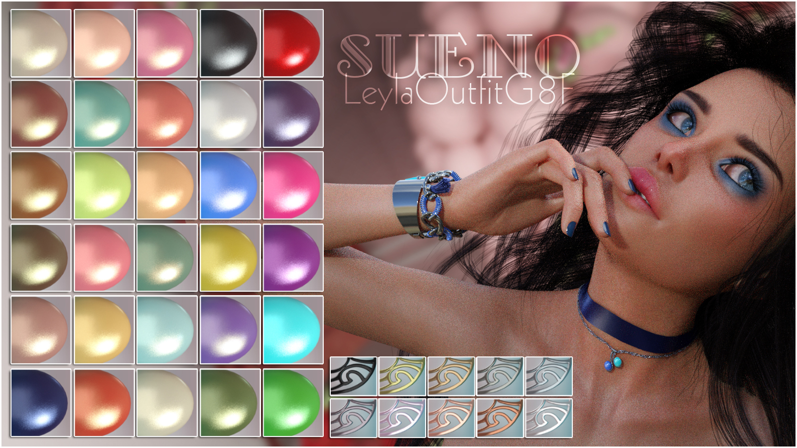 Sueno Leyla Outfit G8F by N/A