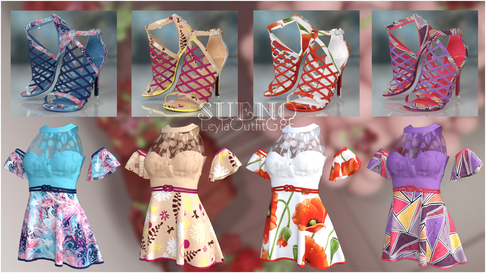 Sueno Leyla Outfit G8F by N/A