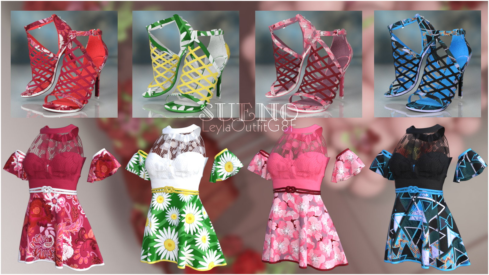 Sueno Leyla Outfit G8F by N/A