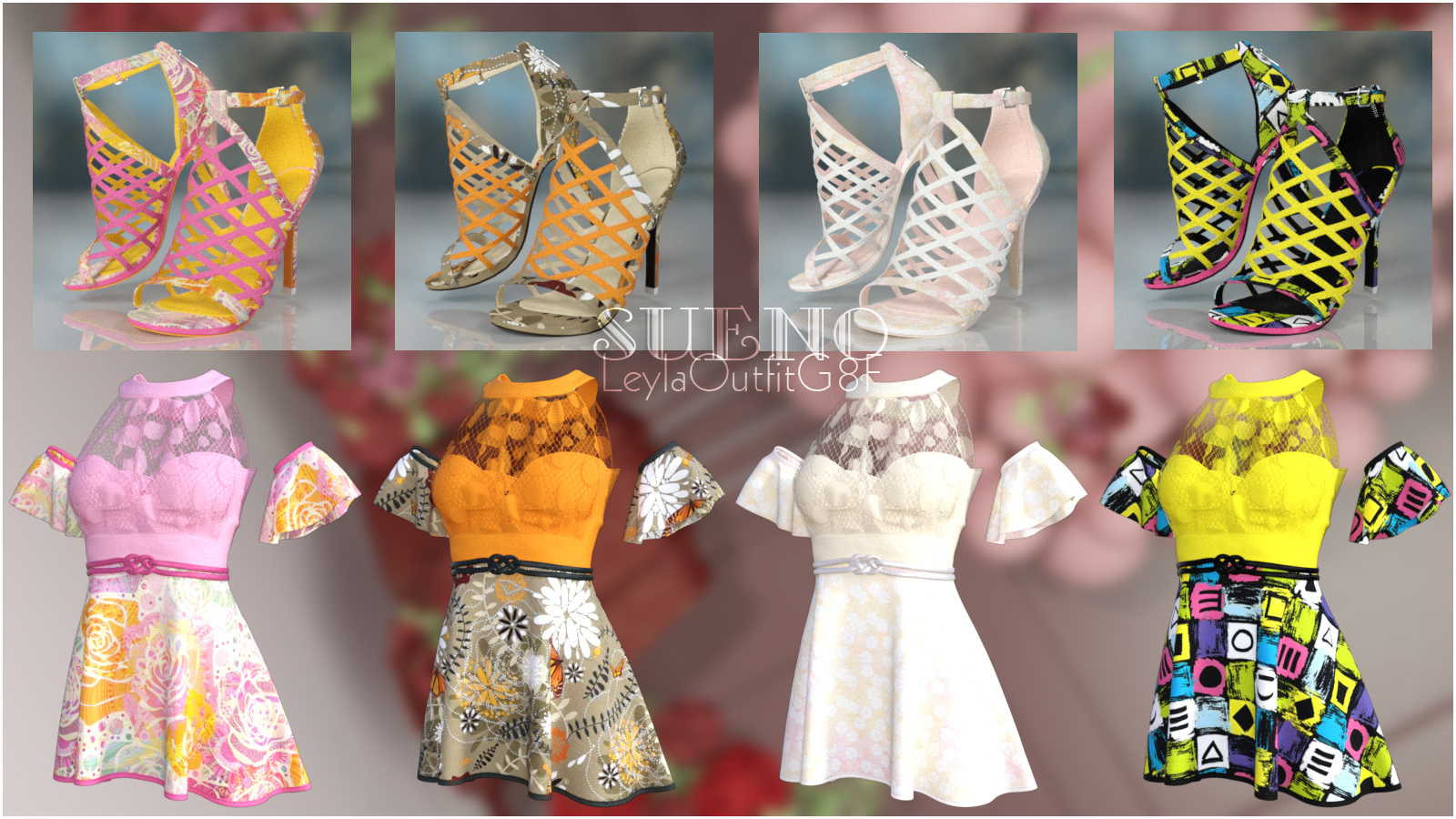 Sueno Leyla Outfit G8F by N/A