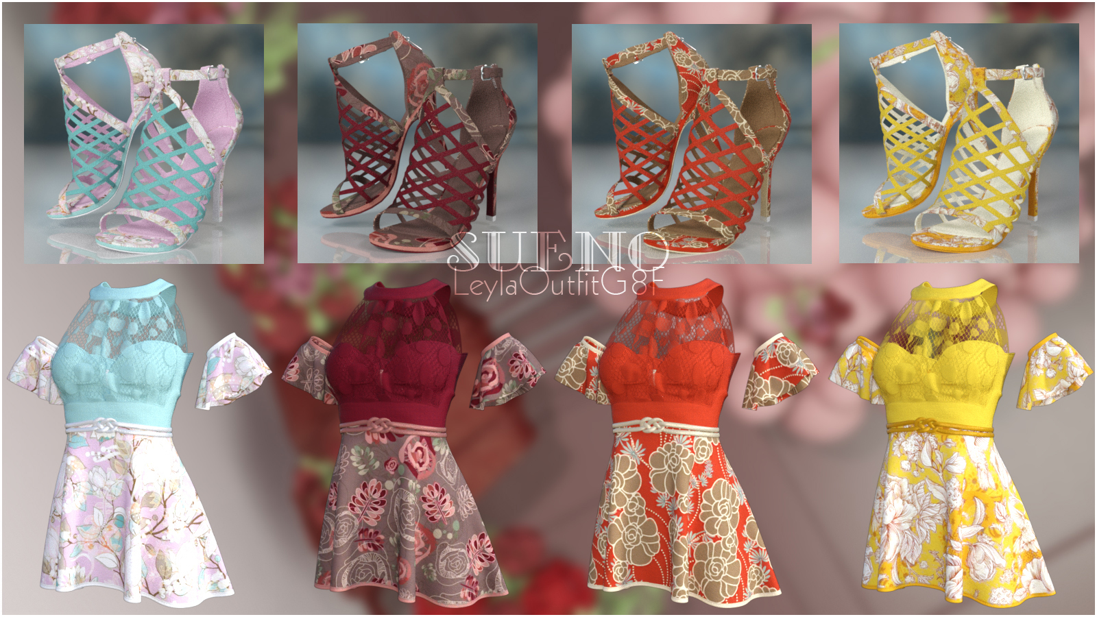 Sueno Leyla Outfit G8F by N/A