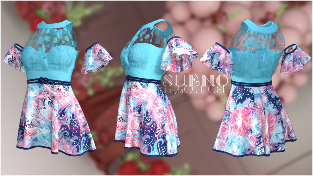 Sueno Leyla Outfit G8F by N/A