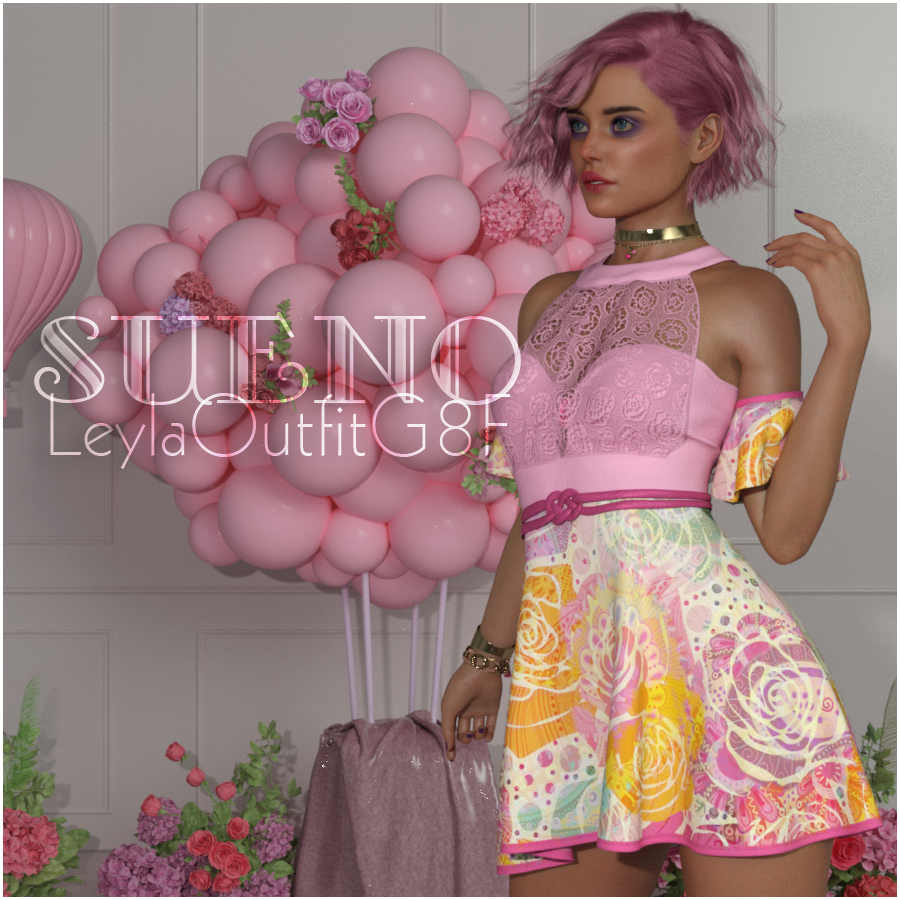 Sueno Leyla Outfit G8F by N/A