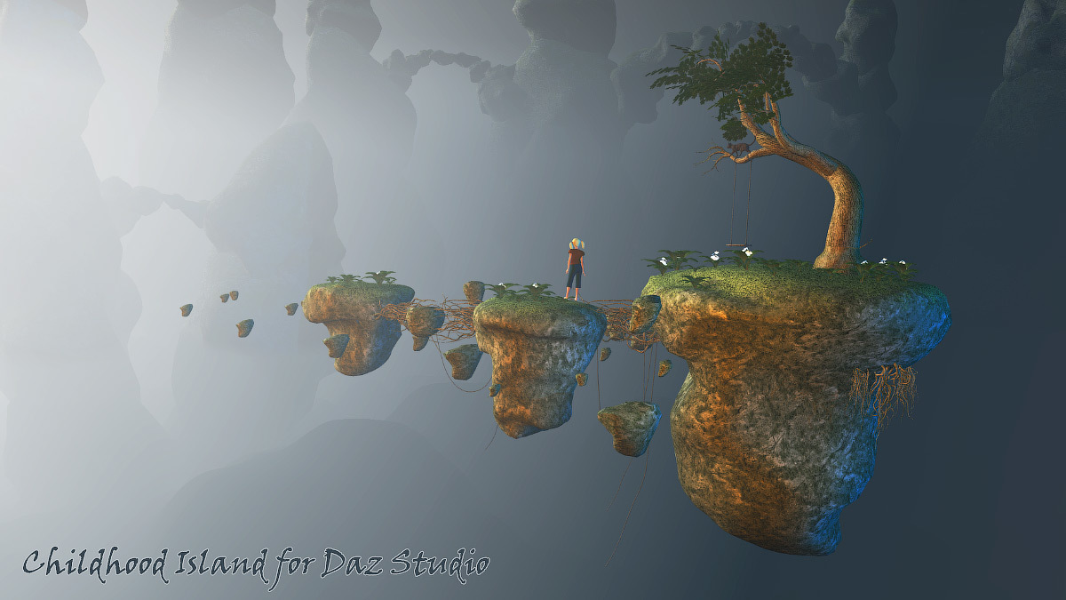 Childhood Island for Daz Studio by N/A