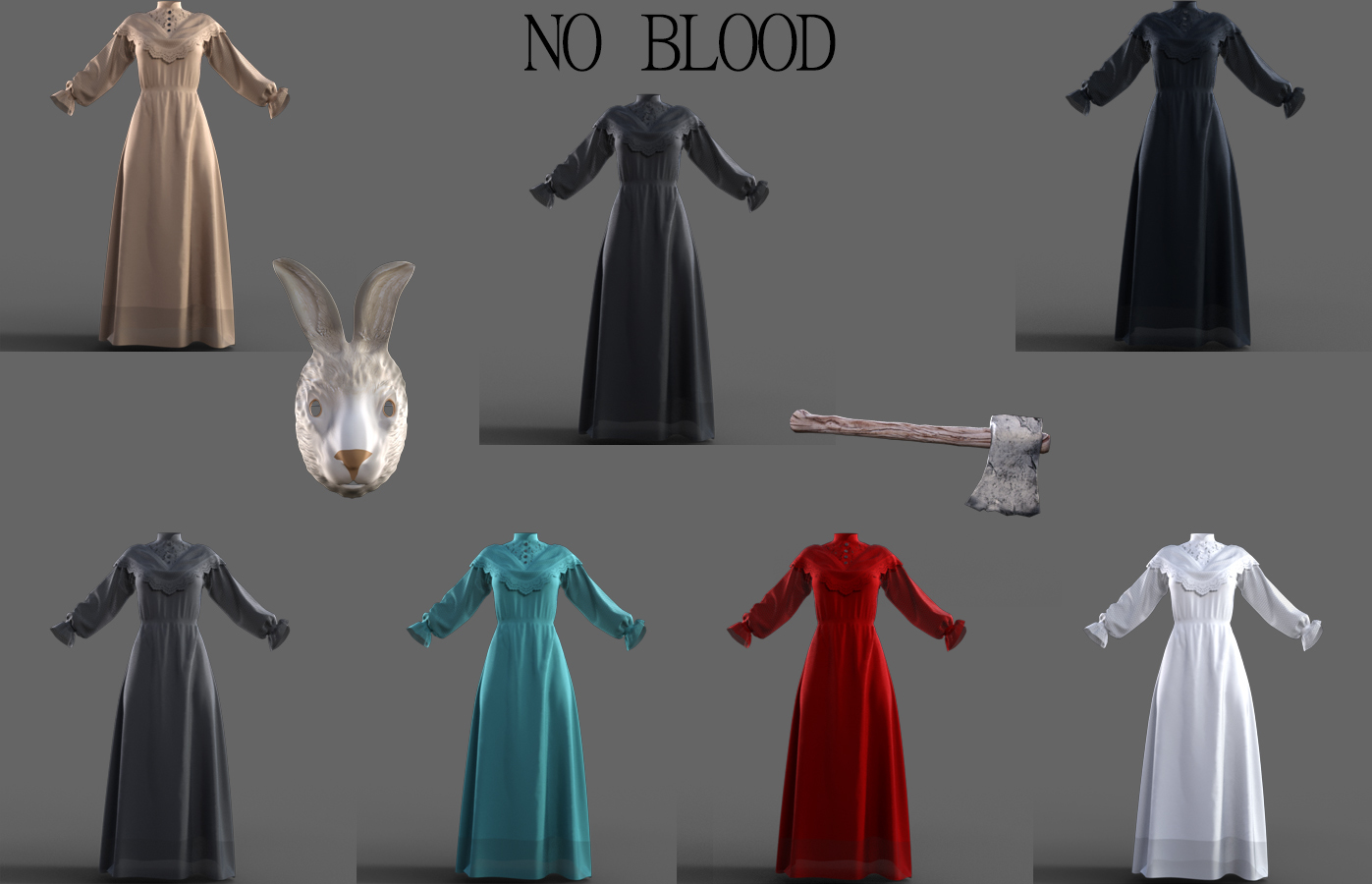 Trick or Treat dForce Dress for G8F by N/A