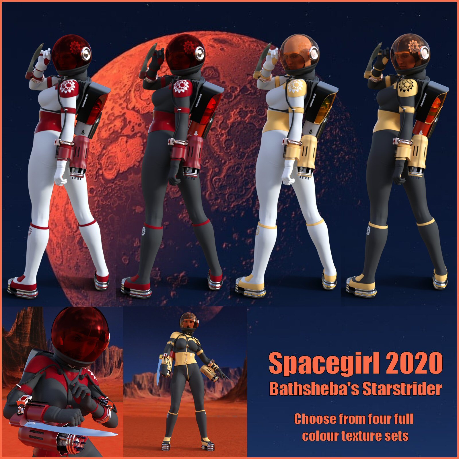 Spacegirl 2020 (Bathsheba's Starstrider) by N/A