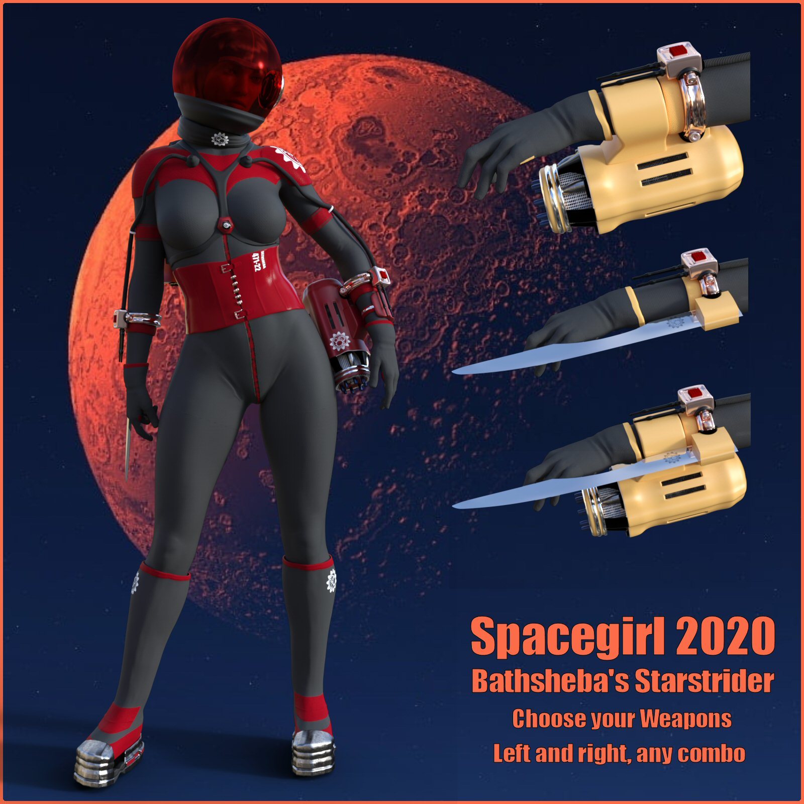 Spacegirl 2020 (Bathsheba's Starstrider) by N/A