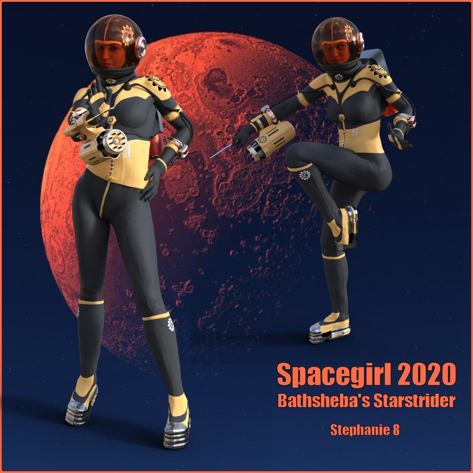 Spacegirl 2020 (Bathsheba's Starstrider) by N/A