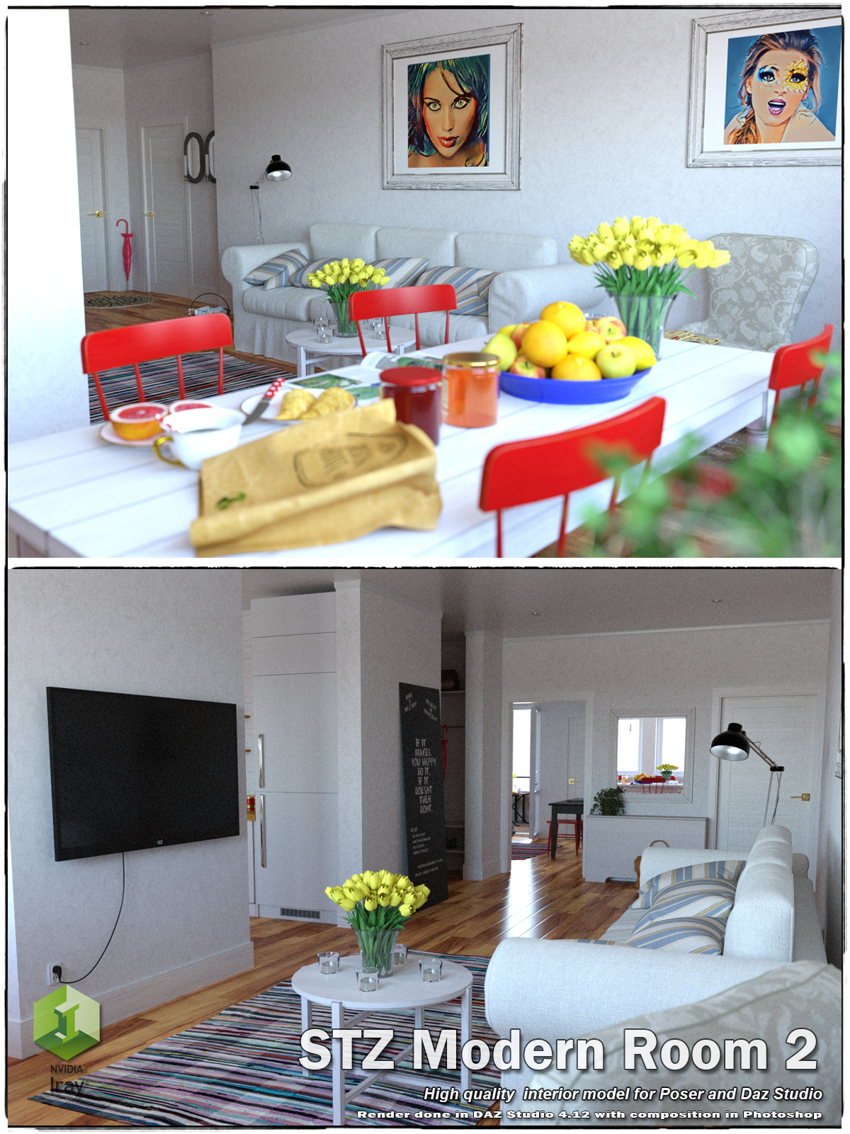 STZ Modern room 2 by N/A