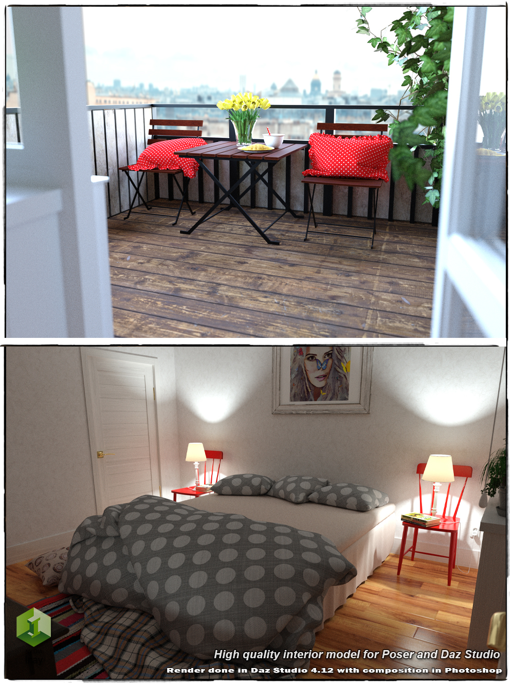 STZ Modern room 2 by N/A