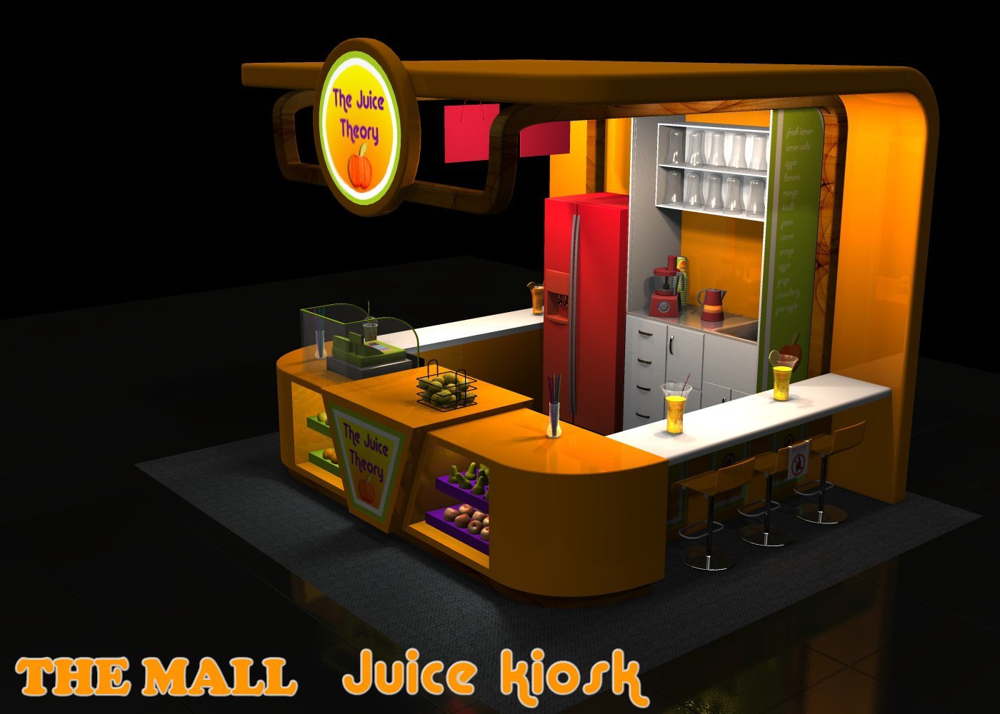 The Mall - Juice Kiosk by N/A