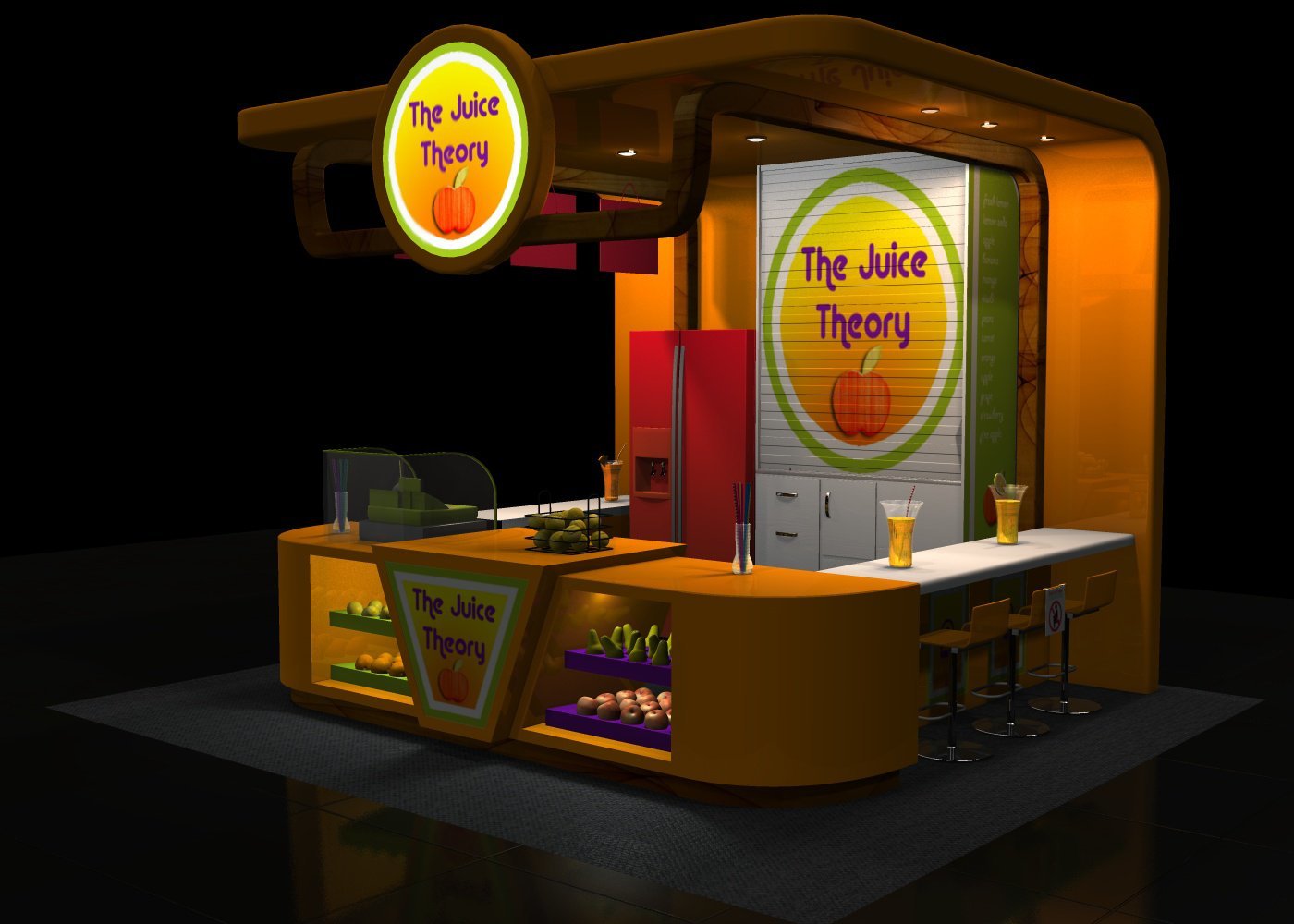 The Mall - Juice Kiosk by N/A