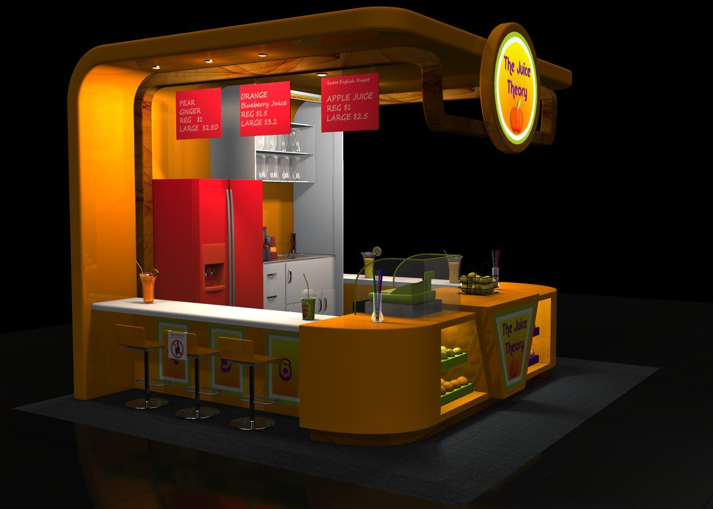 The Mall - Juice Kiosk by N/A