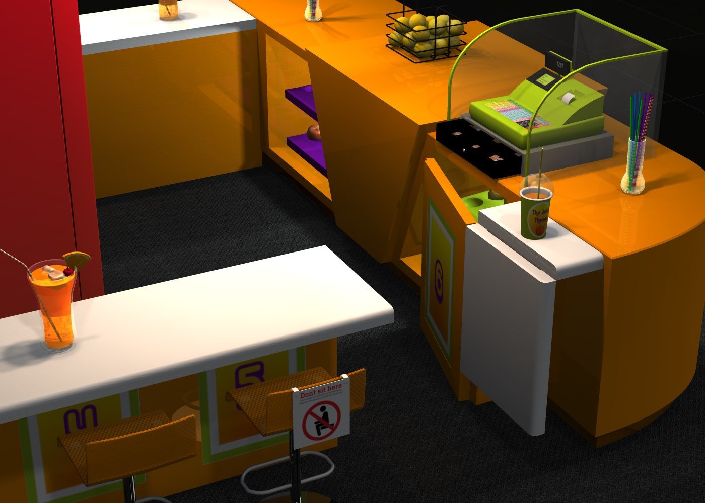 The Mall - Juice Kiosk by N/A