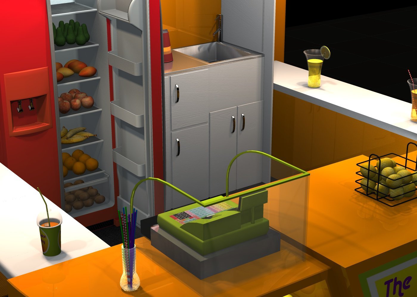 The Mall - Juice Kiosk by N/A