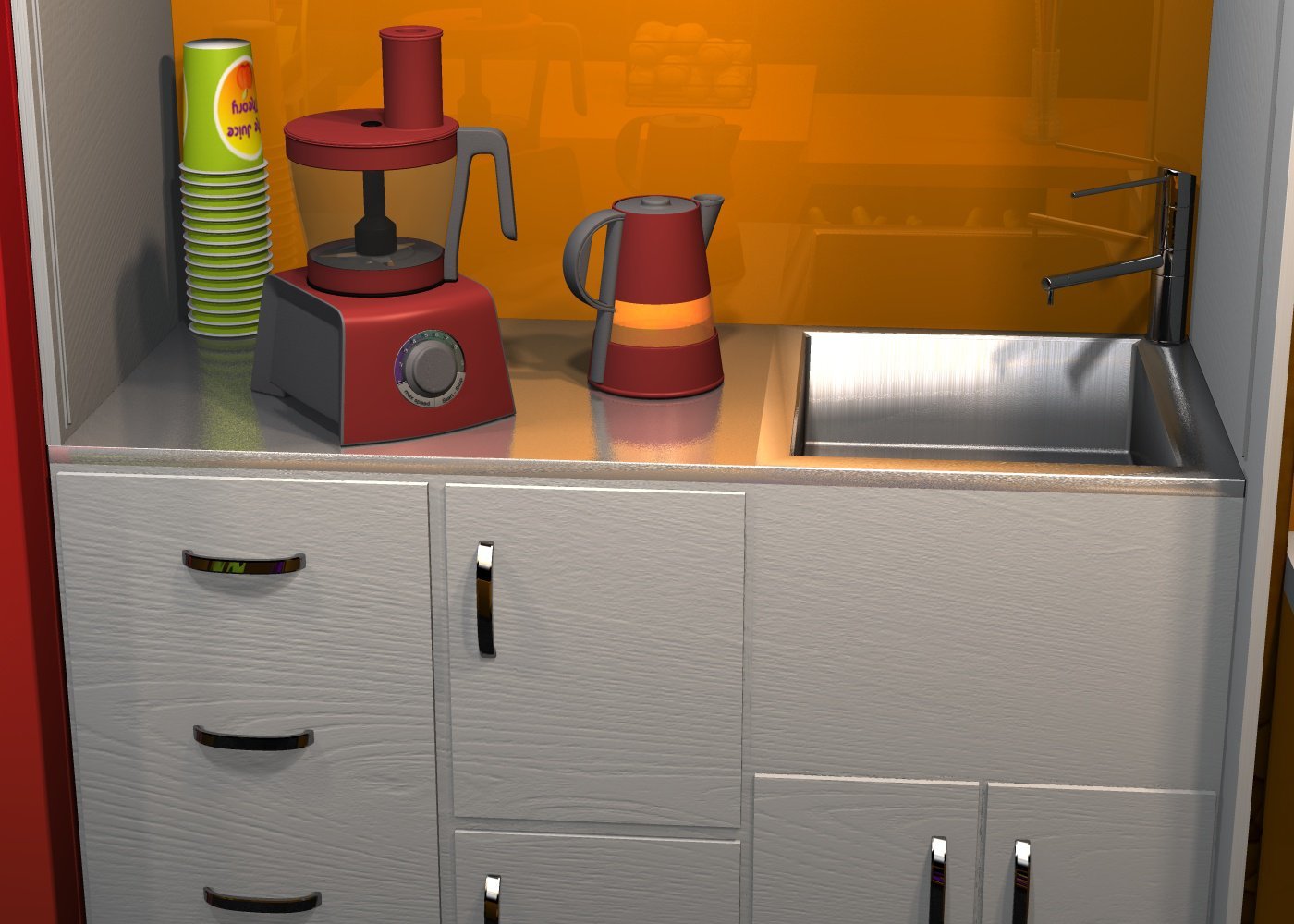 The Mall - Juice Kiosk by N/A