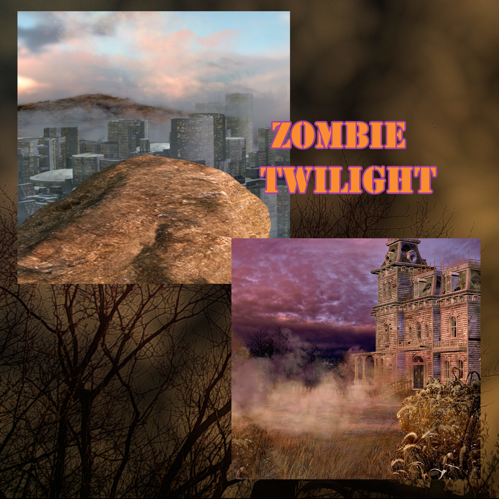 LWP Zombie Twilight Backgrounds by N/A