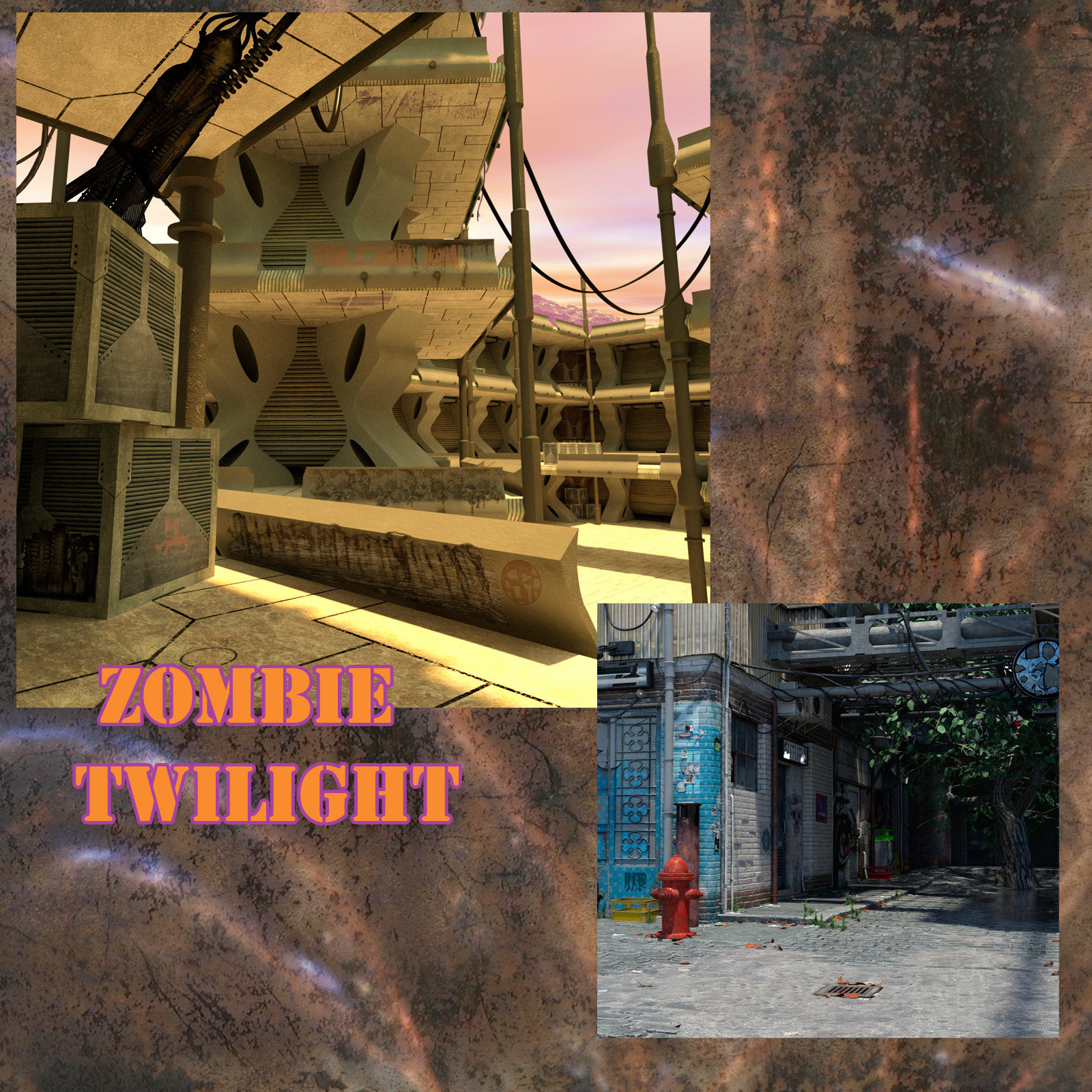 LWP Zombie Twilight Backgrounds by N/A