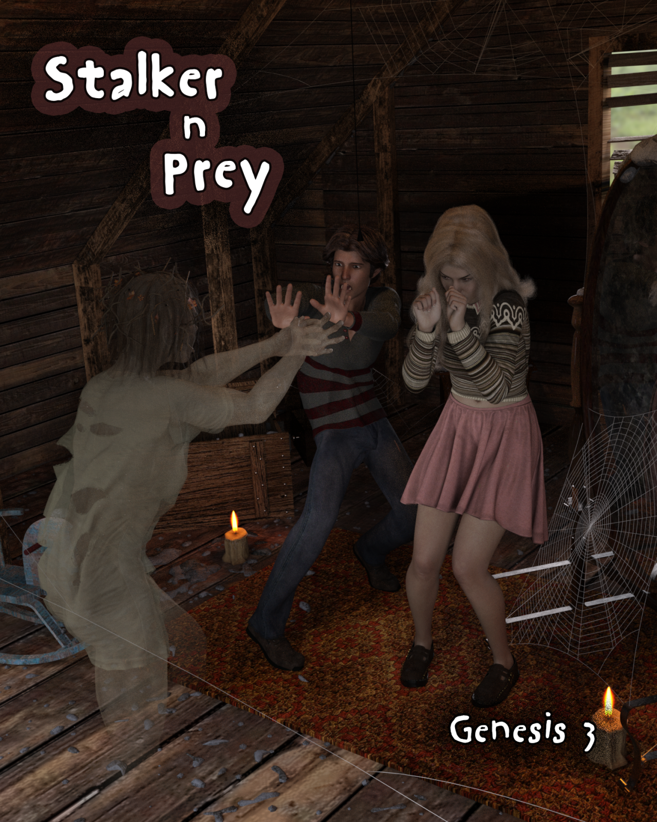 Stalker n Prey's Poses for G3F and G3M by N/A
