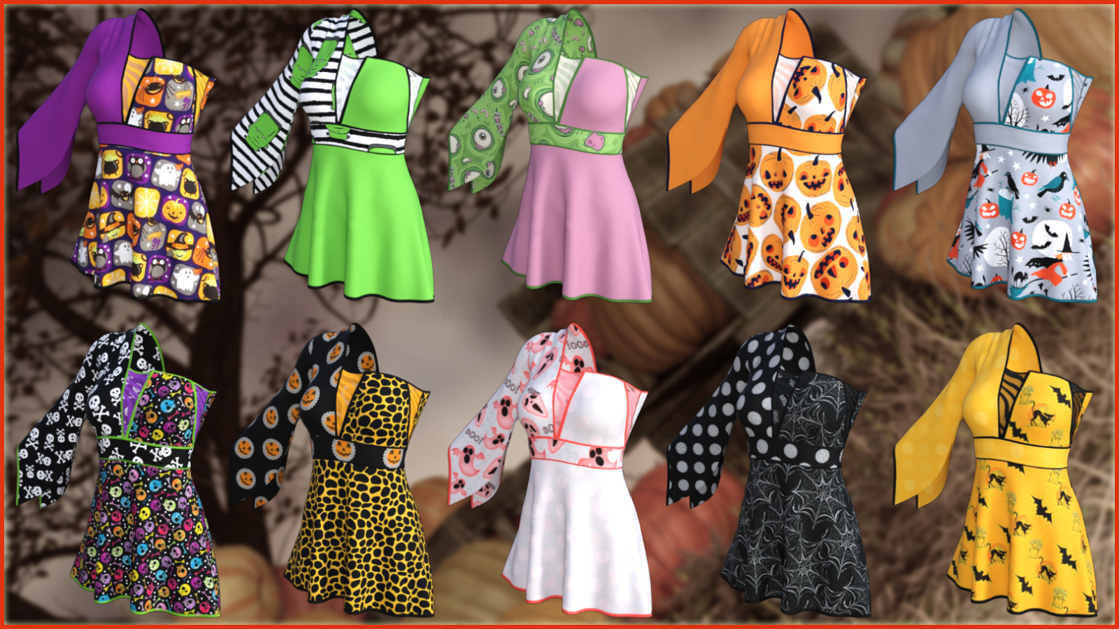 Spooky Kristin Outfit g8f by N/A
