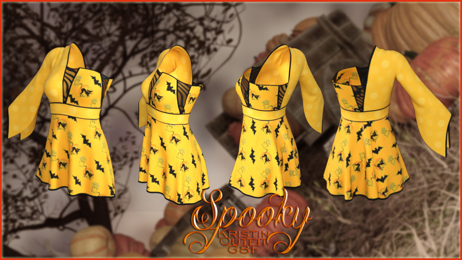 Spooky Kristin Outfit g8f by N/A