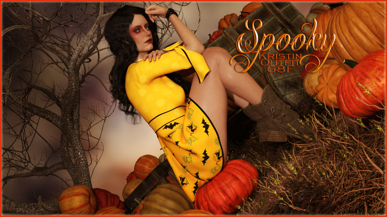 Spooky Kristin Outfit g8f by N/A