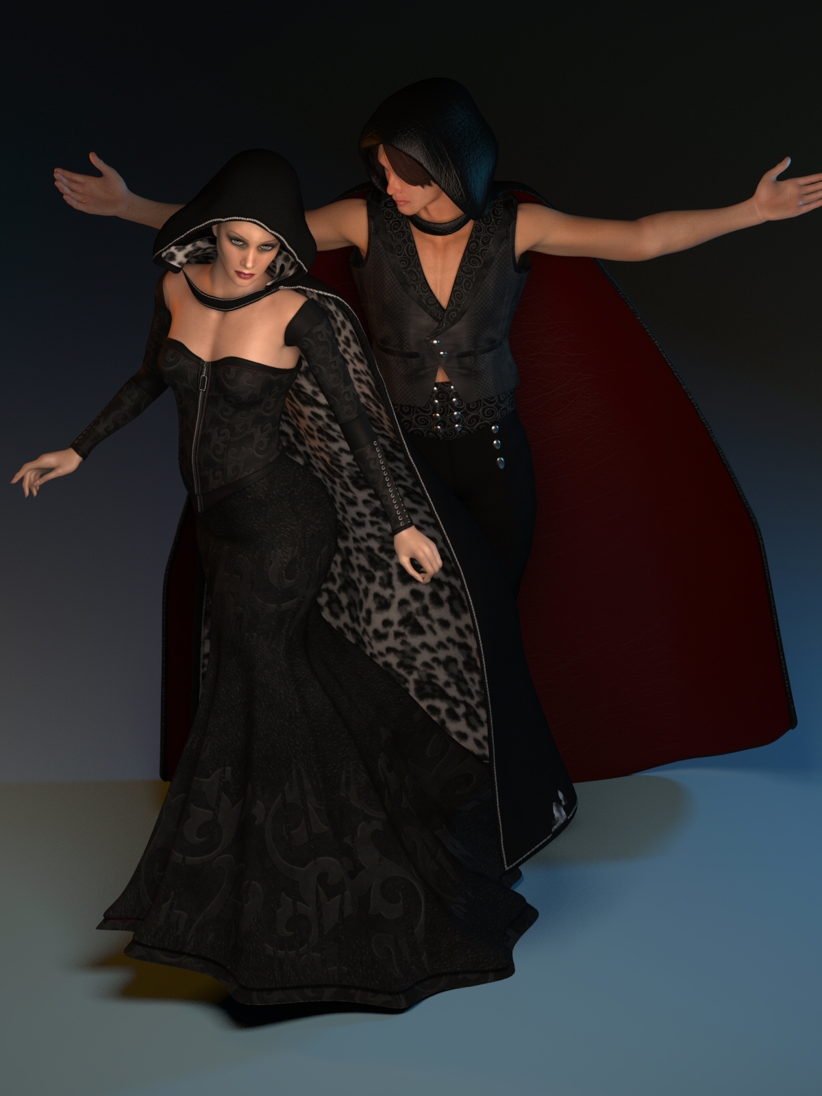 La Femme and L'Homme Cloaked by N/A