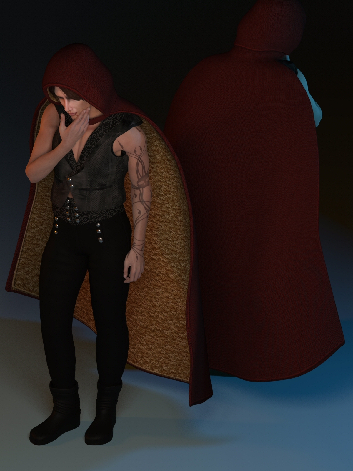 La Femme and L'Homme Cloaked by N/A