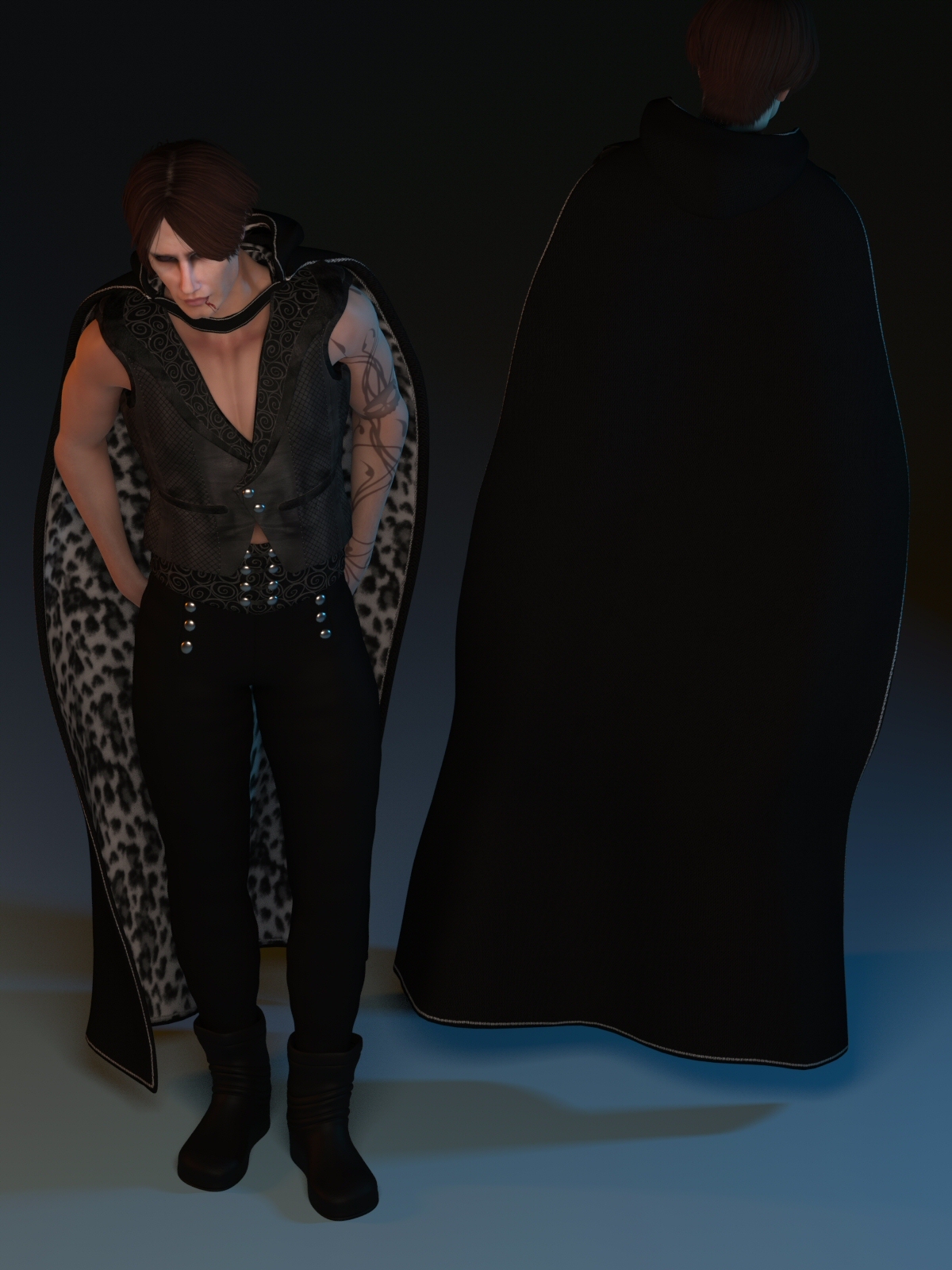 La Femme and L'Homme Cloaked by N/A