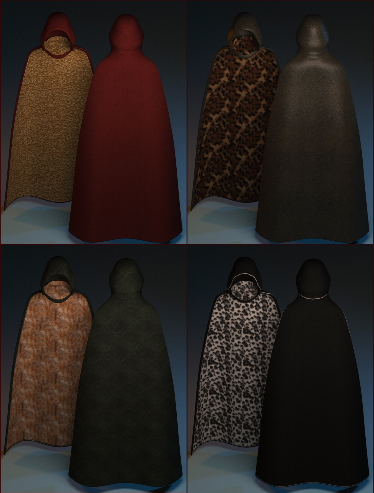 La Femme and L'Homme Cloaked by N/A