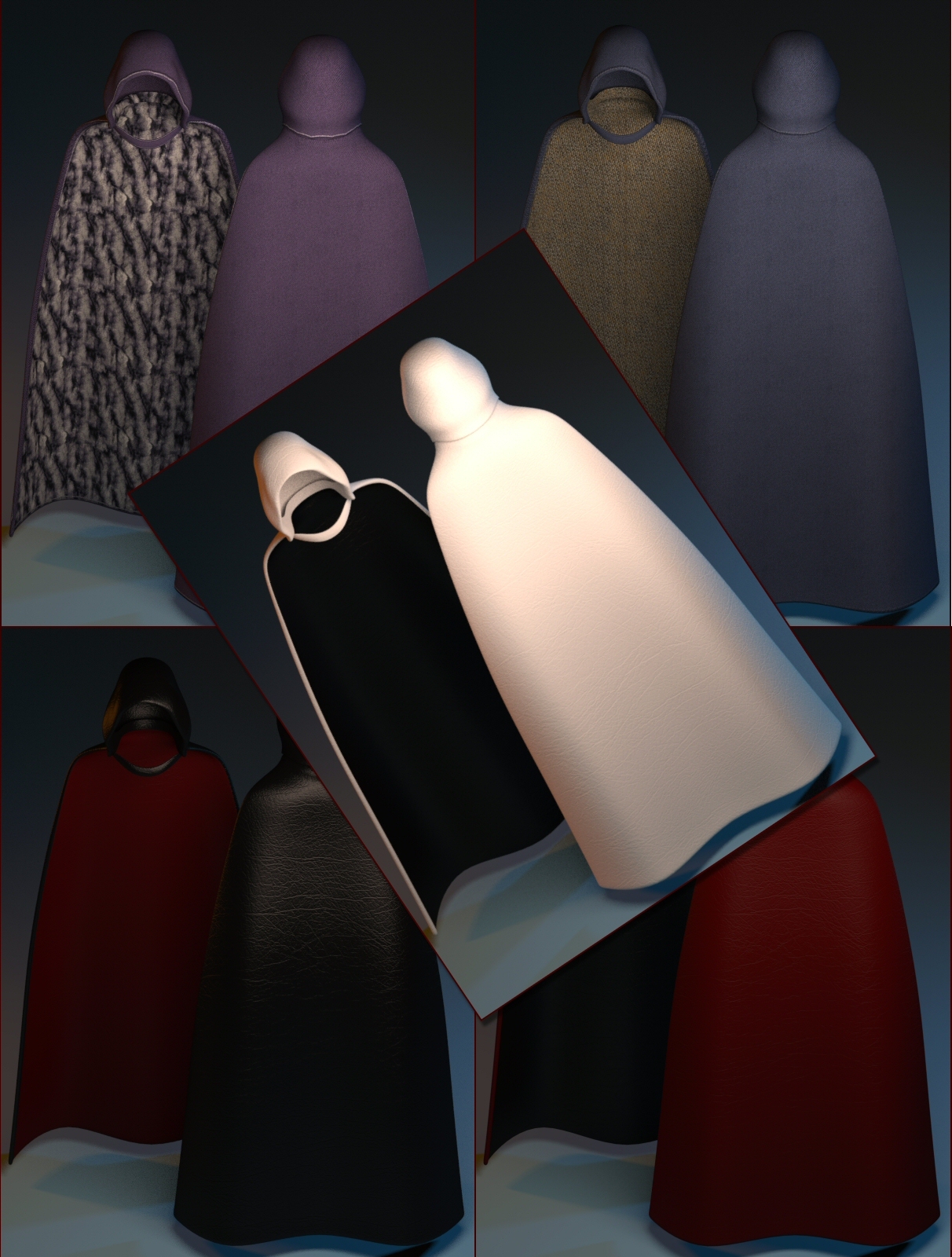 La Femme and L'Homme Cloaked by N/A