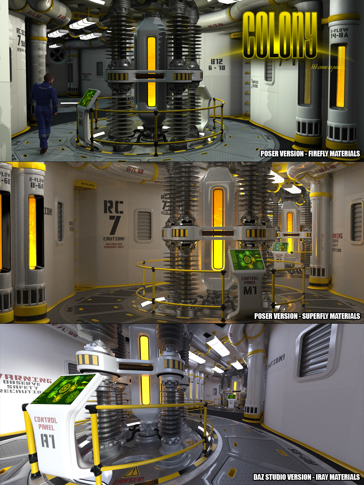 Colony Reactor for Poser and DS by N/A