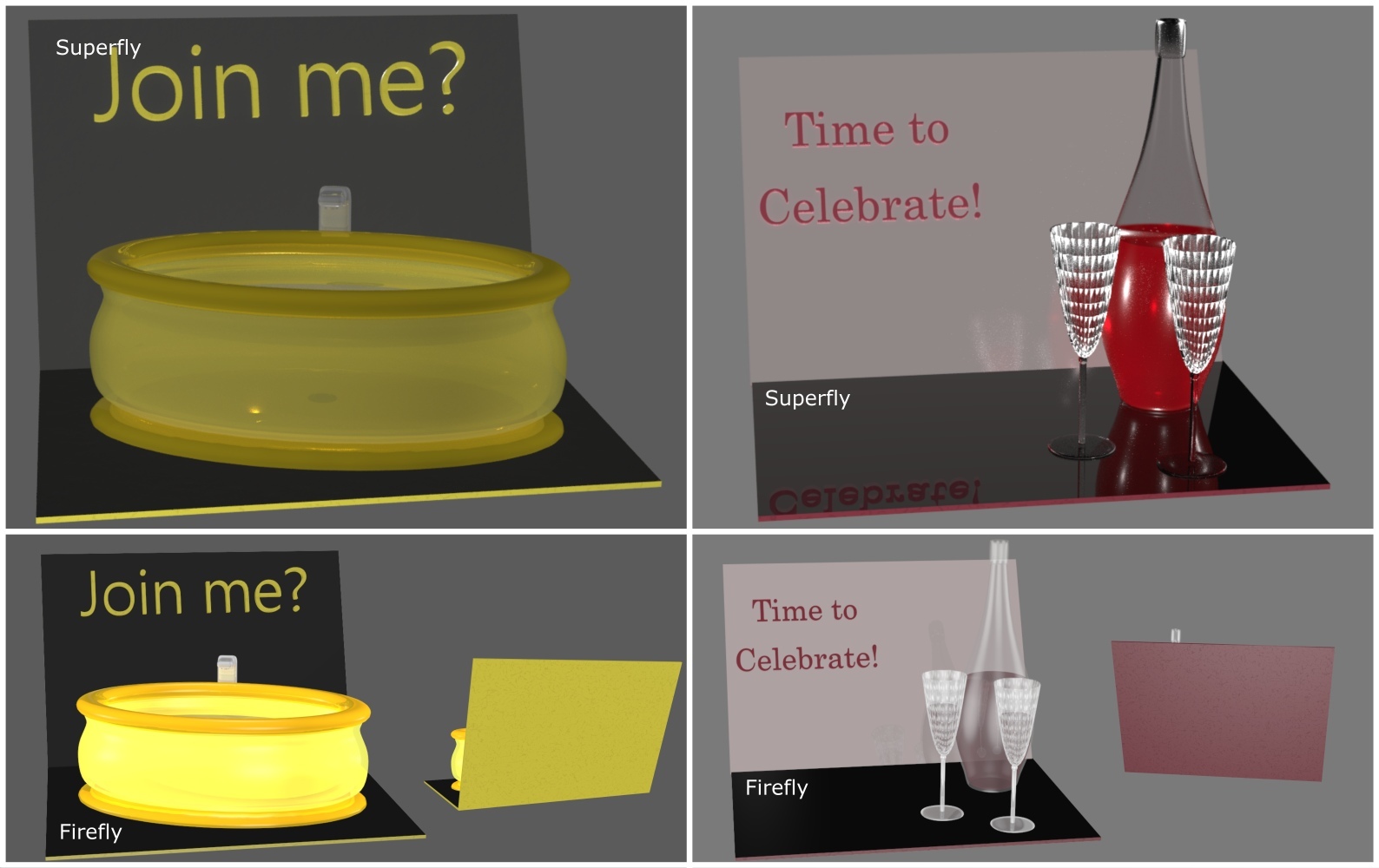 3D Greeting Cards for Poser by N/A