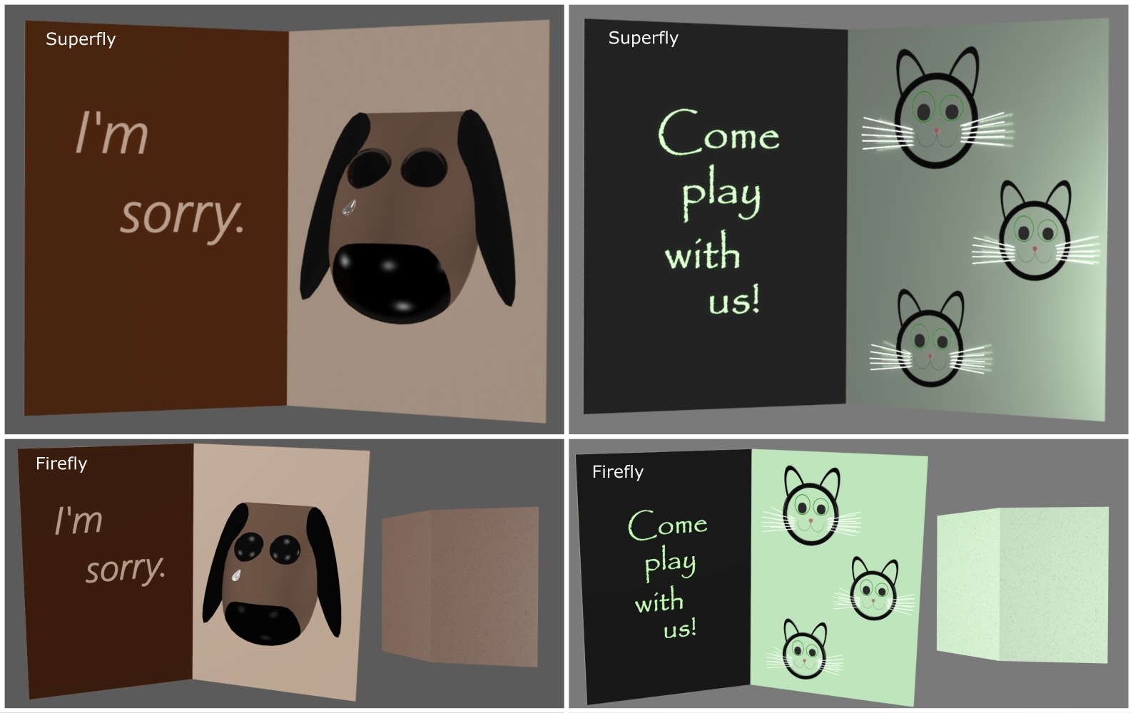 3D Greeting Cards for Poser by N/A