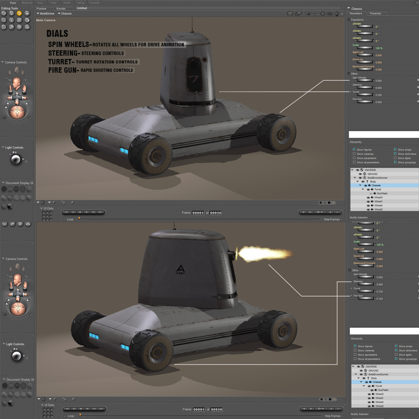 Mobil Drone Gunner by N/A