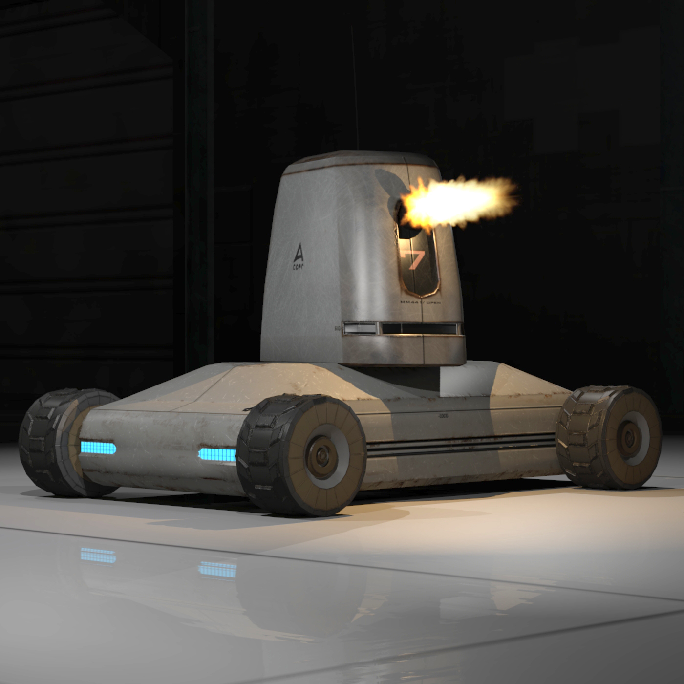 Mobil Drone Gunner by N/A