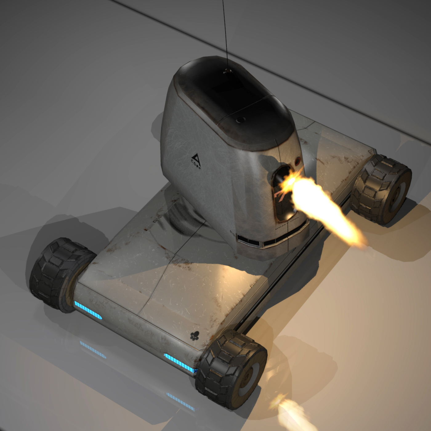 Mobil Drone Gunner by N/A