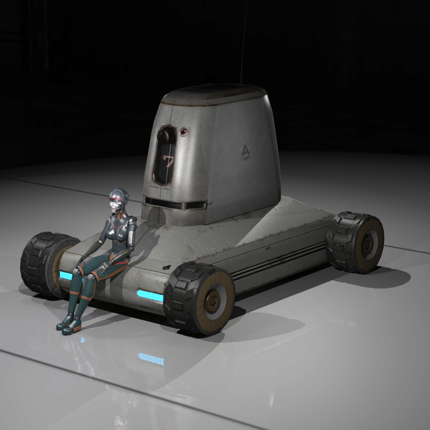 Mobil Drone Gunner by N/A