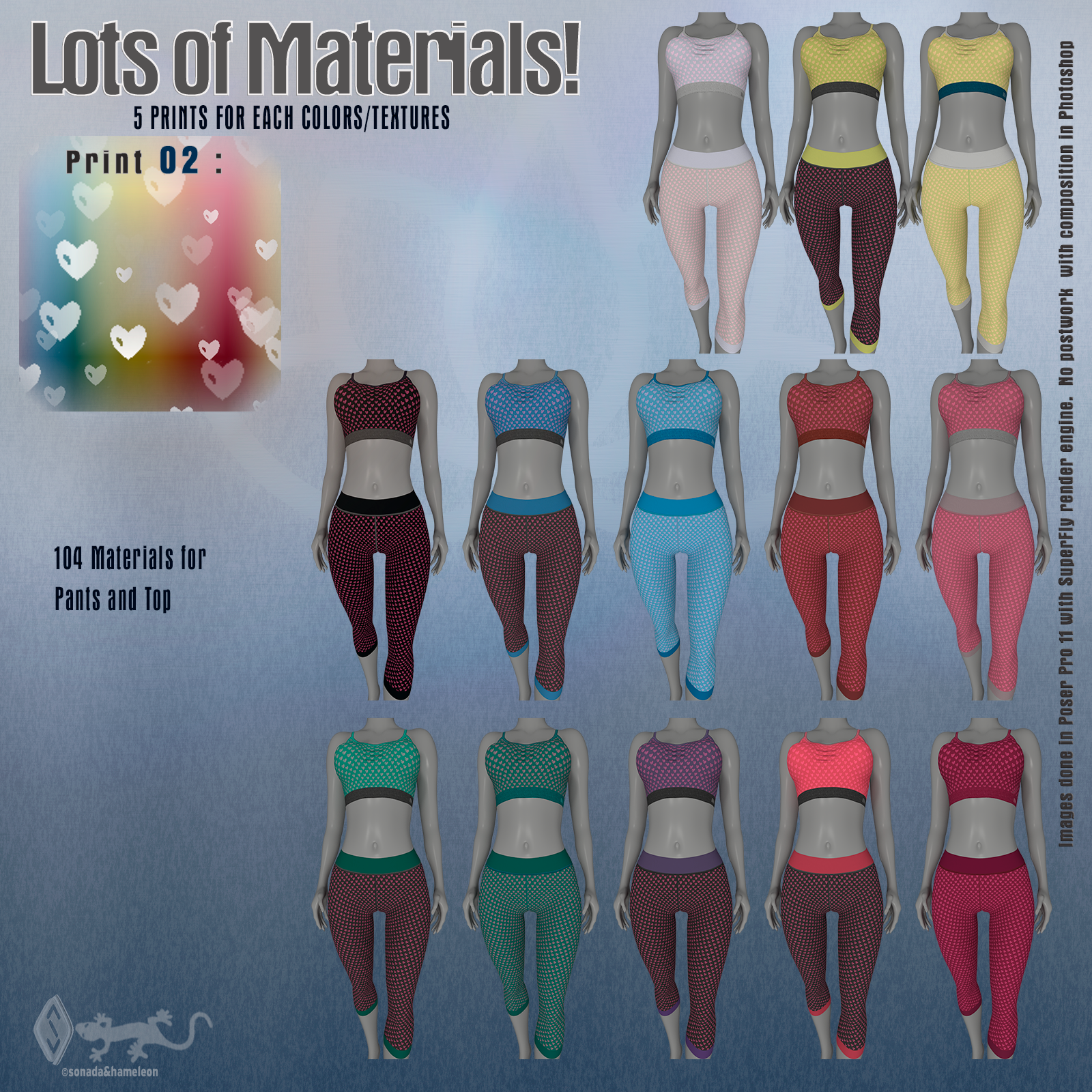 Yoga - Quality Top and Pants For La Femme by N/A