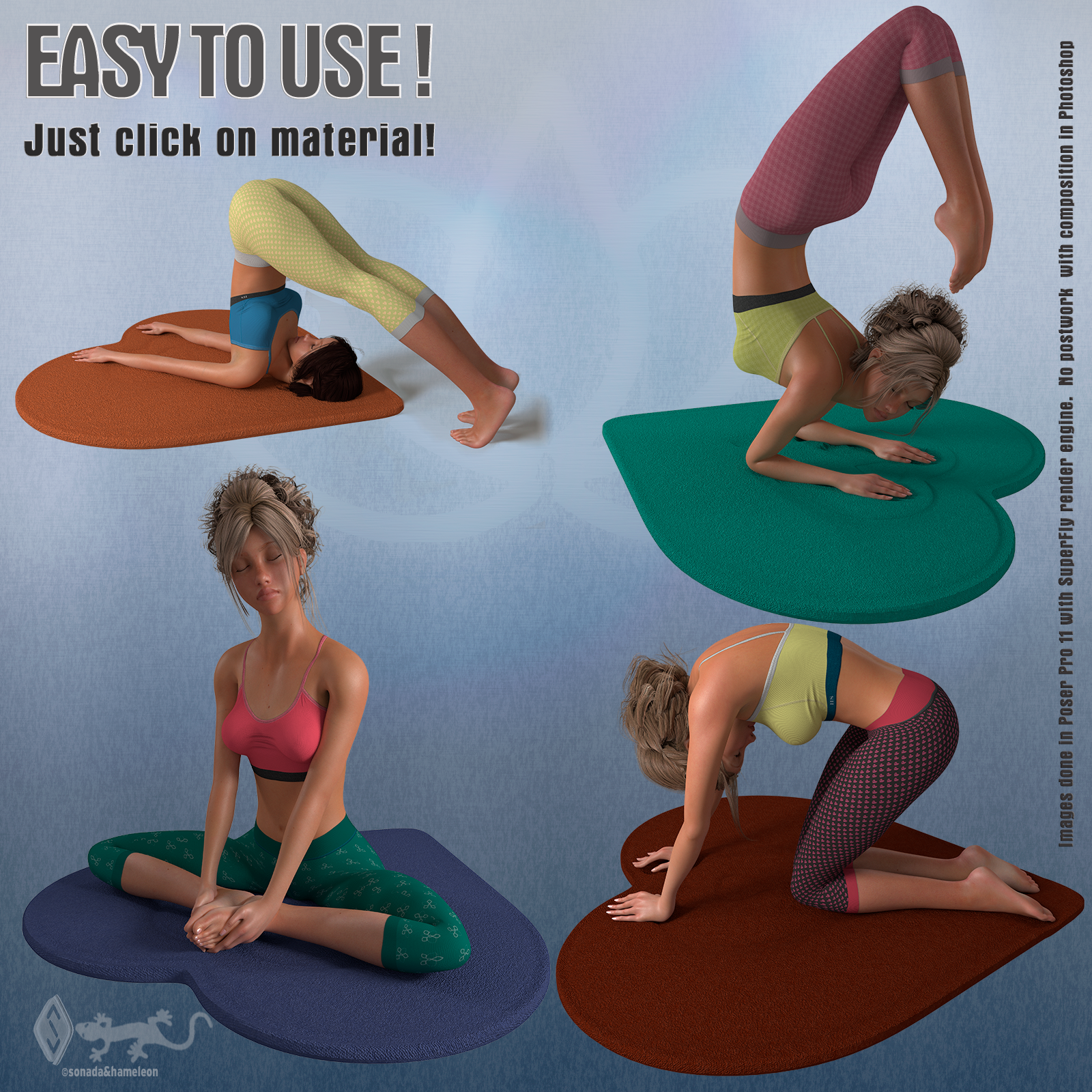 Yoga - Quality Top and Pants For La Femme by N/A