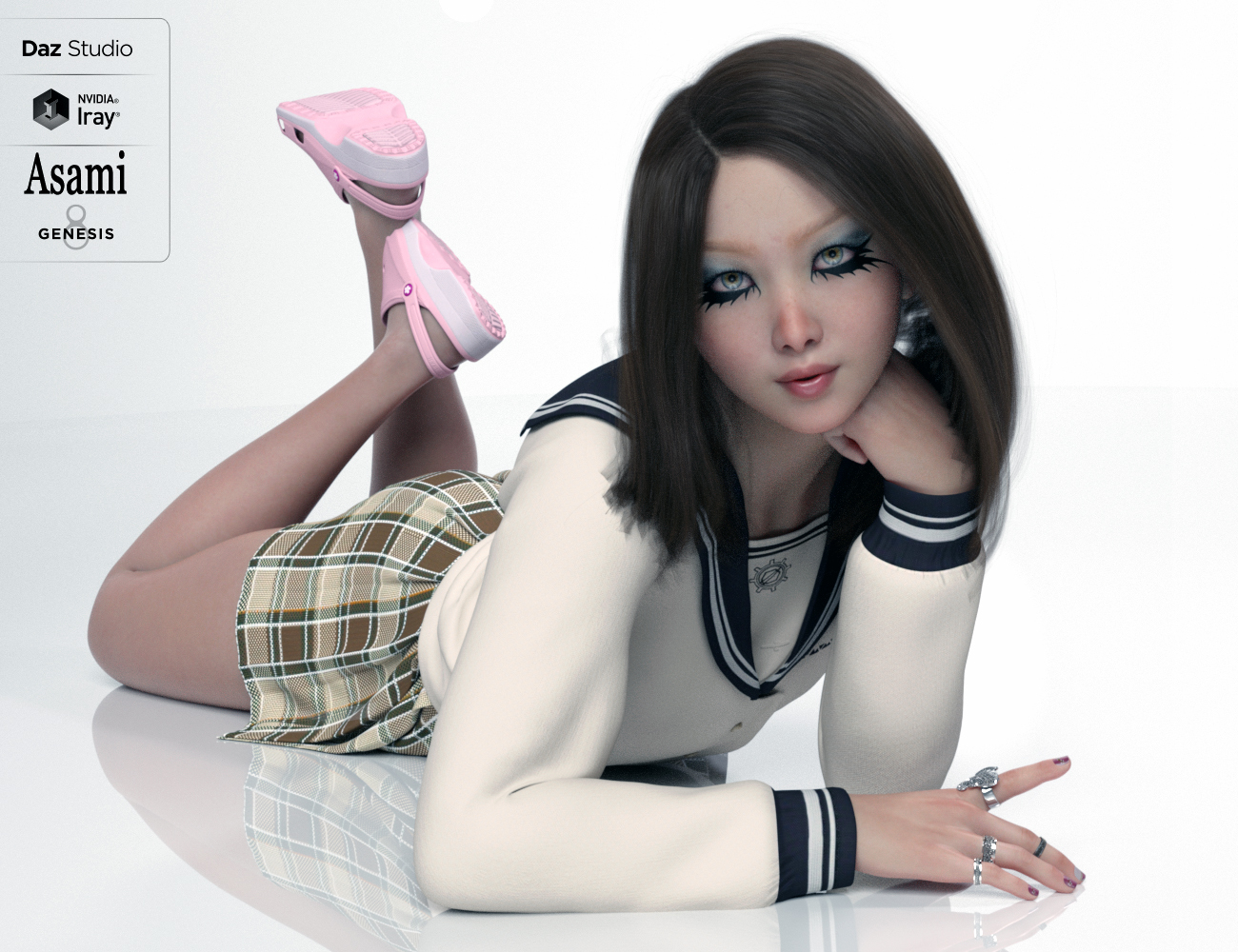 Asami For Genesis 8 Female by N/A
