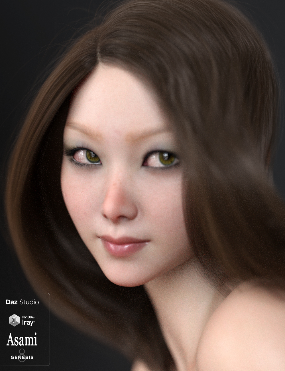Asami For Genesis 8 Female by N/A