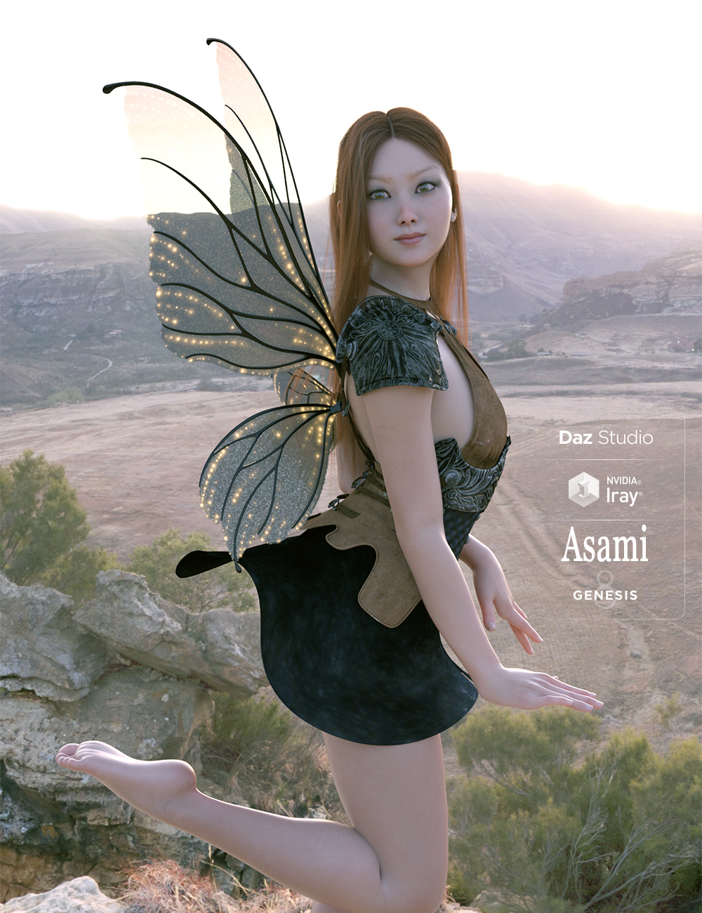 Asami For Genesis 8 Female by N/A