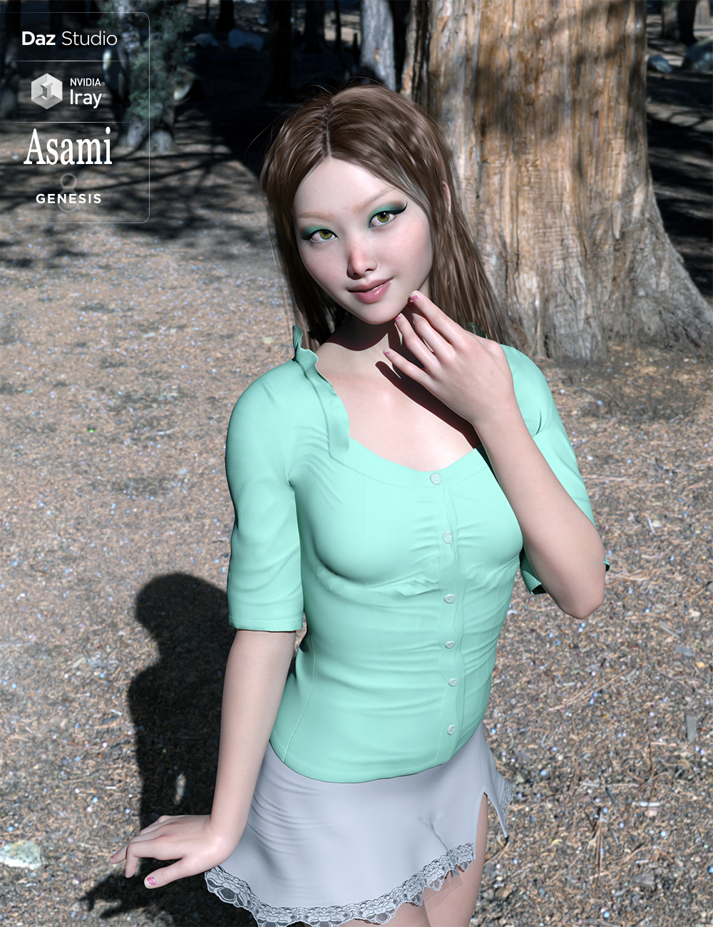 Asami For Genesis 8 Female by N/A