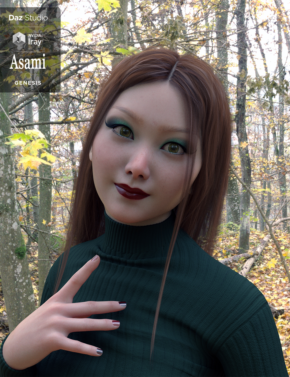 Asami For Genesis 8 Female by N/A