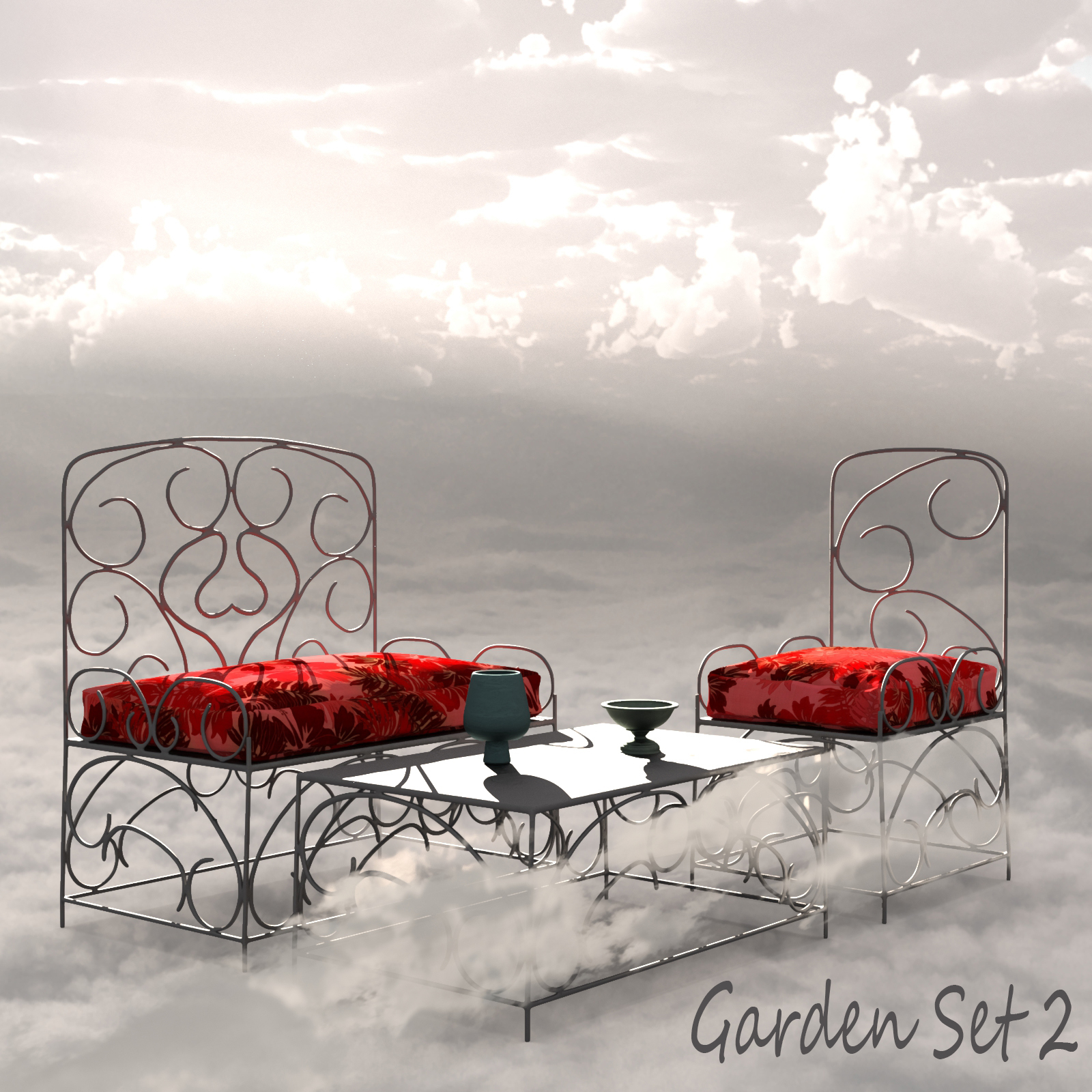 Garden Set 2 for DAZ Studio by N/A