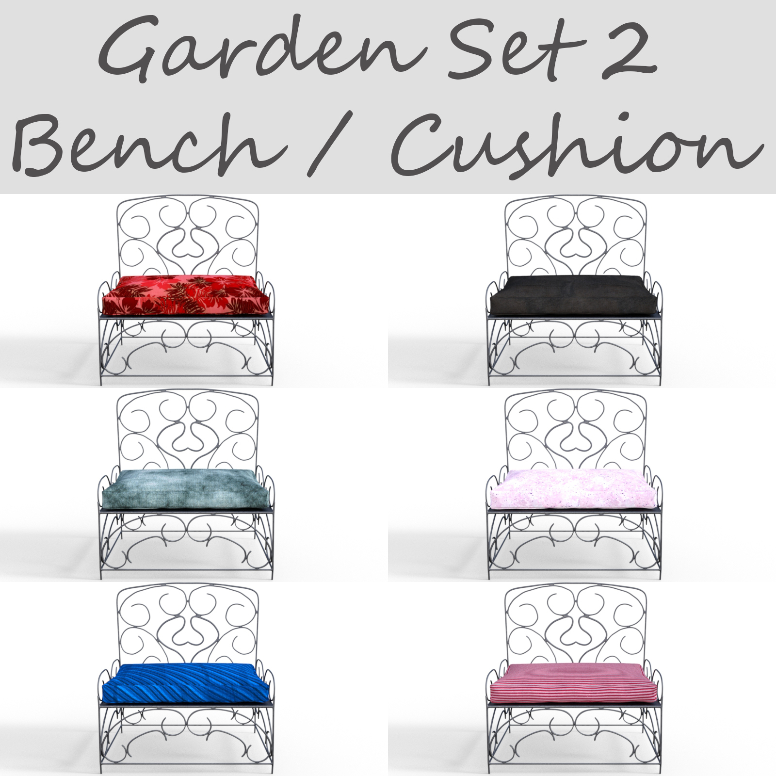 Garden Set 2 for DAZ Studio by N/A